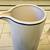 White/Navy Trim Milk/Water Pitcher for the Kitchen 10" Tall 3 thumbnail