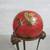 Vintage Cloisonne Solid Brass Floral Globe Sphere On Brass Ram Stand 5 thumbnail