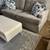 Beautiful Luxury Sofa - silvery gray 3 thumbnail