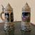 REDUCED Beer mugs from Germany, decorative, set of four 2 thumbnail