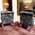 Vintage postmodern art deco hollywood  retro club chairs armchairs 11 thumbnail