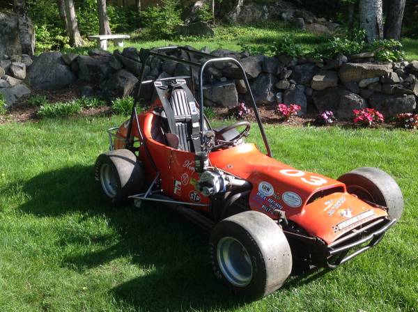 Vintage TQ Midget race car 1
