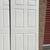 6 panels white closet sliding doors in very good condition (read the description 3 thumbnail