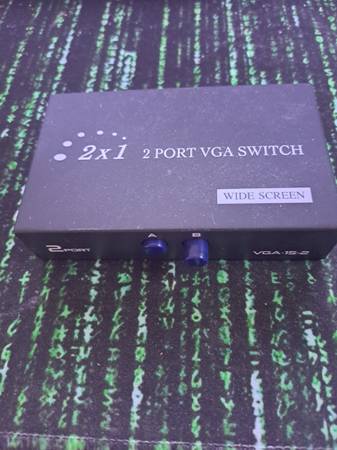 VGA Dual Switch 1