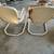 Vintage Shell Back Metal Chairs 2 thumbnail