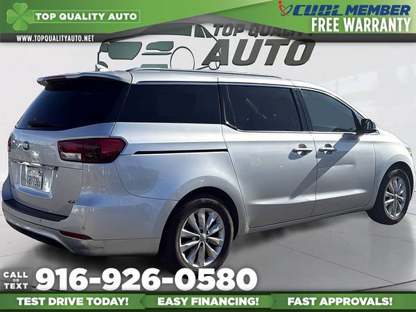 2015 KIA Sedona EX - $5,995 (Top Quality Auto)63619366953603124