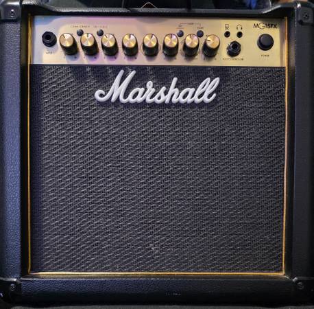 MARSHALL GUITAR AMPLIFIER MG15GFX 1