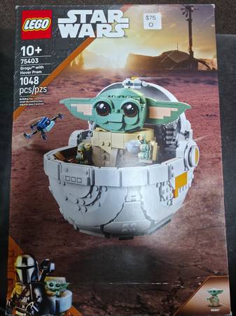 Lego Star Wars Grogu with Hover Pram 75403 1