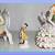 5 Vintage "Japan" Porcelain Figurines 3 thumbnail