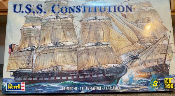 激レア　未組み立て　Revell U.S.S. Constitution 激レア 未組み立て Revell U.S.S. Constitution