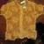 Unique Sheer Peach Colored Blouse *New* 1 thumbnail