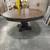 Ceja Extendable Solid Wood Round/Oval Dark Cherry Dining Table 1 thumbnail