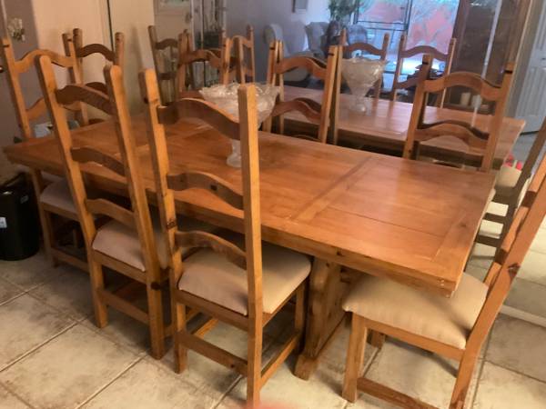 Rustic dining set 1
