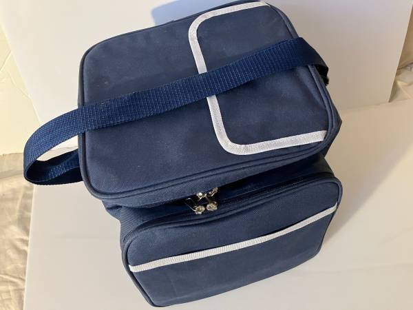 SOFT COOLER BAG COLLAPSIBLE LEAKPROOF INSULATED FOR TRAVEL BEACH PICKN 1
