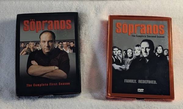 SOPRANOS SEASONS ONE & TWO DVD BOX SETS PRICE FOR BOTH 1