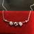 Brand New 14K white Gold Necklace (made in Italy) with 2 length 9 thumbnail