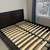 Solid wood queen size bed frame and mattress 6 thumbnail