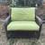 Faux wicker patio chair and half 1 thumbnail