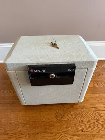 Sentry fire resistant, water resistant safe 1
