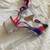 Sexy Multi Colored Platform Shoes SZ LG Women’s 8 10 thumbnail