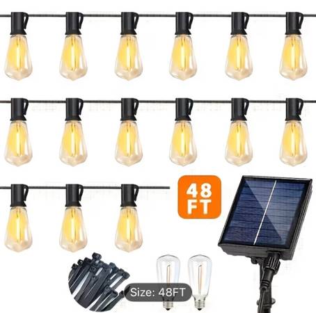 Solar lights 48ft 1