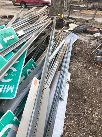 3 1/2" U post 12 ft. long 1