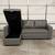 New Gray Leather Couch / Sofa Bed Sectional with Chase (Can Deliver) 5 thumbnail