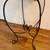 Pedestal Stand Vintage Wrought Iron Art Display Stand 2 ft Tall 5 thumbnail