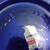 COBALT BLUE glass vintage LARGE bottle mint 8 thumbnail