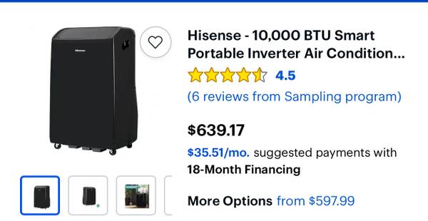 Portable air conditioning 1