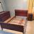 ANTIQUE SOLID WOOD FULL SIZE BED WITH NIGHT STAND 2 thumbnail