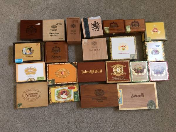 EMPTY Cigar Boxes YOUR CHOICE $10 EACH 1