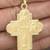 Bellezza Bronze Diamond-cut Double-sided Cross--NIB 7 thumbnail