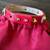 Rustic Cuff Red Leather w/white Hearts Bracelet- New 3 thumbnail