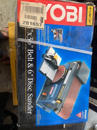 Belt and disc sander 1