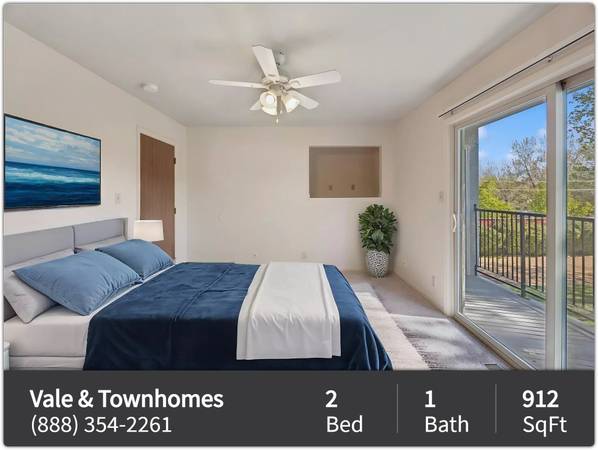 Luxurious 2 bed / 1 bath available with convenient washer & dryer 1