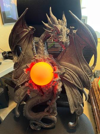 Dragon Wall Lamp $40 OBO 1