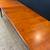 Restored Danish Modern teak expanding surfboard dining table 8 thumbnail