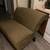 Beautiful olive green sofa & loveseat.🙂 2 thumbnail