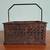 Vintage Hallmark Copper Colored Metal Handled Basket with Maple Leaf 4 thumbnail
