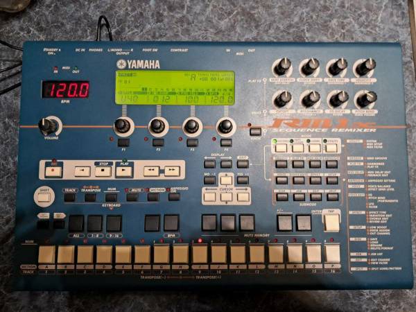 Yamaha RM1X Sequence Remixer & Synthesizer Workstation - musical