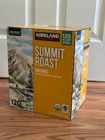 Summit Roast K' Cups Kirkland Original medium roast 120 Count coffee 1