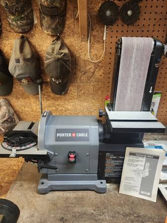 Porter Cable Belt/Disc sander. Like New 1