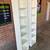Skinny set of 2 white Bookcases 7 thumbnail
