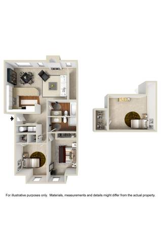 $2,180 / 2br - 1230ft2 - Our Largest Floorplan, Vaulted Ceilings, Massive Loft Space (Vancouver, Walnut Grove, Green Meadows)63956926105346124