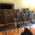 Antique Oak Stadium/Theater/Church seats; original finish 8 thumbnail