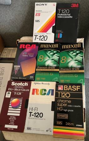VHS Video Tapes 1