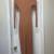 REFORMATION RIBBED MIDI DRESS LACE UP Sz XS 7 thumbnail