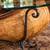 Unique Canoe Coffee Table – Wood, Wrought Iron & Glass – Rustic Cabin 5 thumbnail
