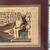 THE NILE FOR PAPYRUS VINTAGE HAND PAINTED EGYPTIAN PRINT WITH COA FRAM 4 thumbnail